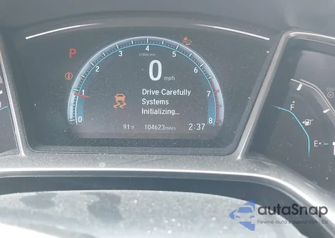 2016 Honda Civic Ex z USA, uszkodzony, nr VIN 19XFC2F83GE213407